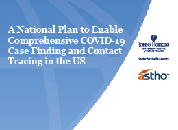 Lectura Recomendada: A National Plan to Enable Comprehensive COVID-19 Case Finding and Contact Tracing in the US